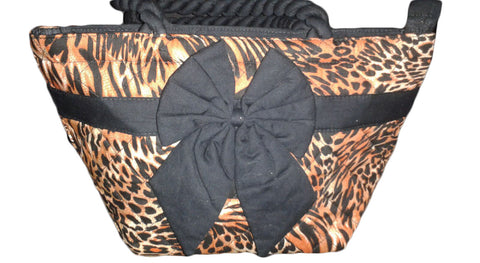 Animal print handbag. Bolsa animal print