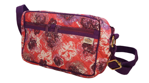 Crossbody purple bag